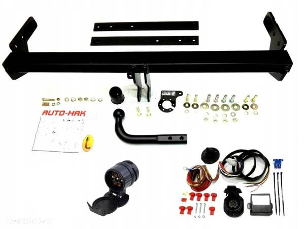 MARKOWY NOWY AUTO HAK HOLOWNICZY DO FORD KUGA 2 II +FL od 2013 SŁUPSK+MODUŁ 13 PIN BCP+ADAPTER 13/7 - 7