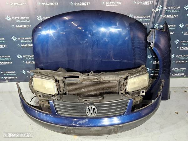 Frente completa VW PASSAT B5 1.9 TDI capot parachoques oticas guardalamas VOLKSWAGEN - 4