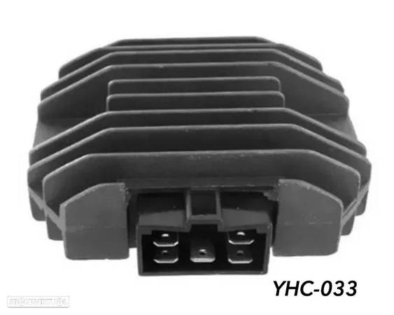 Rectificador de corrente Yamaha yzf R6 1997  até 2015 regulador tensão - 1