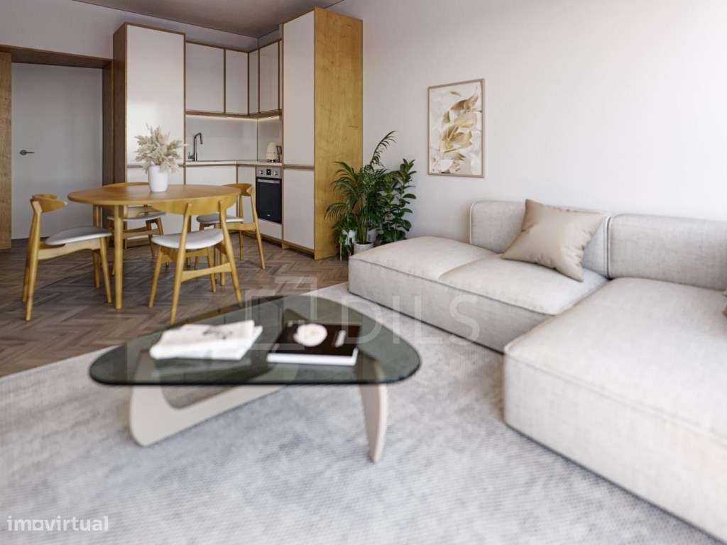 Apartamento T1, num novo empreendimento na Avenida do Aliados, no P... - Grande imagem: 2/54