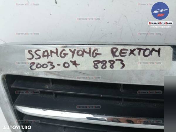 Grila centrala SsangYong Rexton an 2003-2007 originala - 4