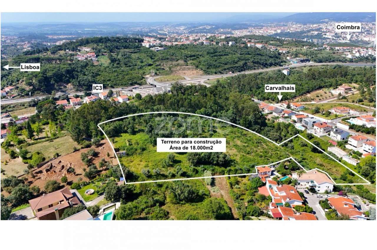 TERRENO 18000m2 | AREA CONSTRUÇÃO PDM 8000m2 | AREA RESIDENCIAL H2 - Grande imagem: 2/15