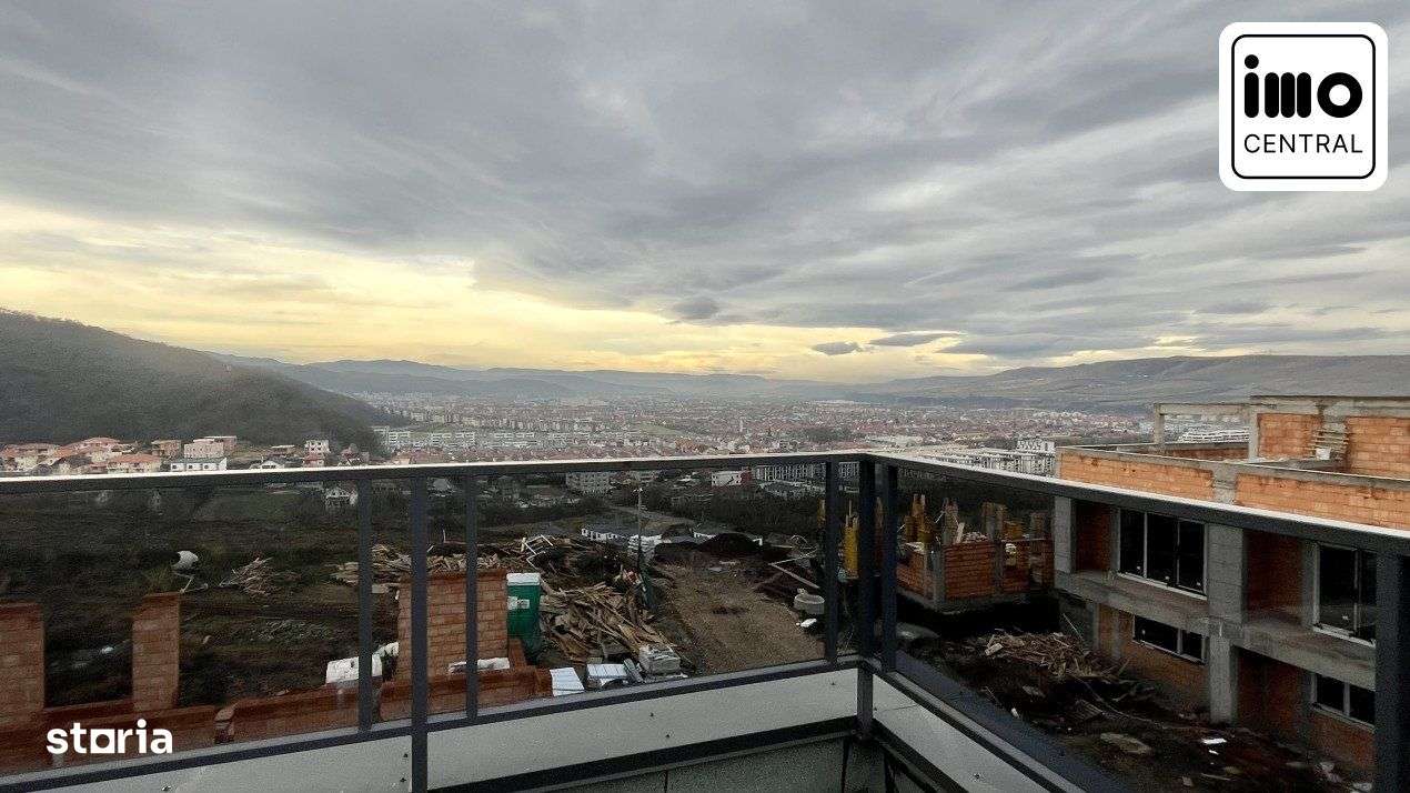 Duplex cu 2 terase si priveliste panoramica asupra Florestiului-zona T-5