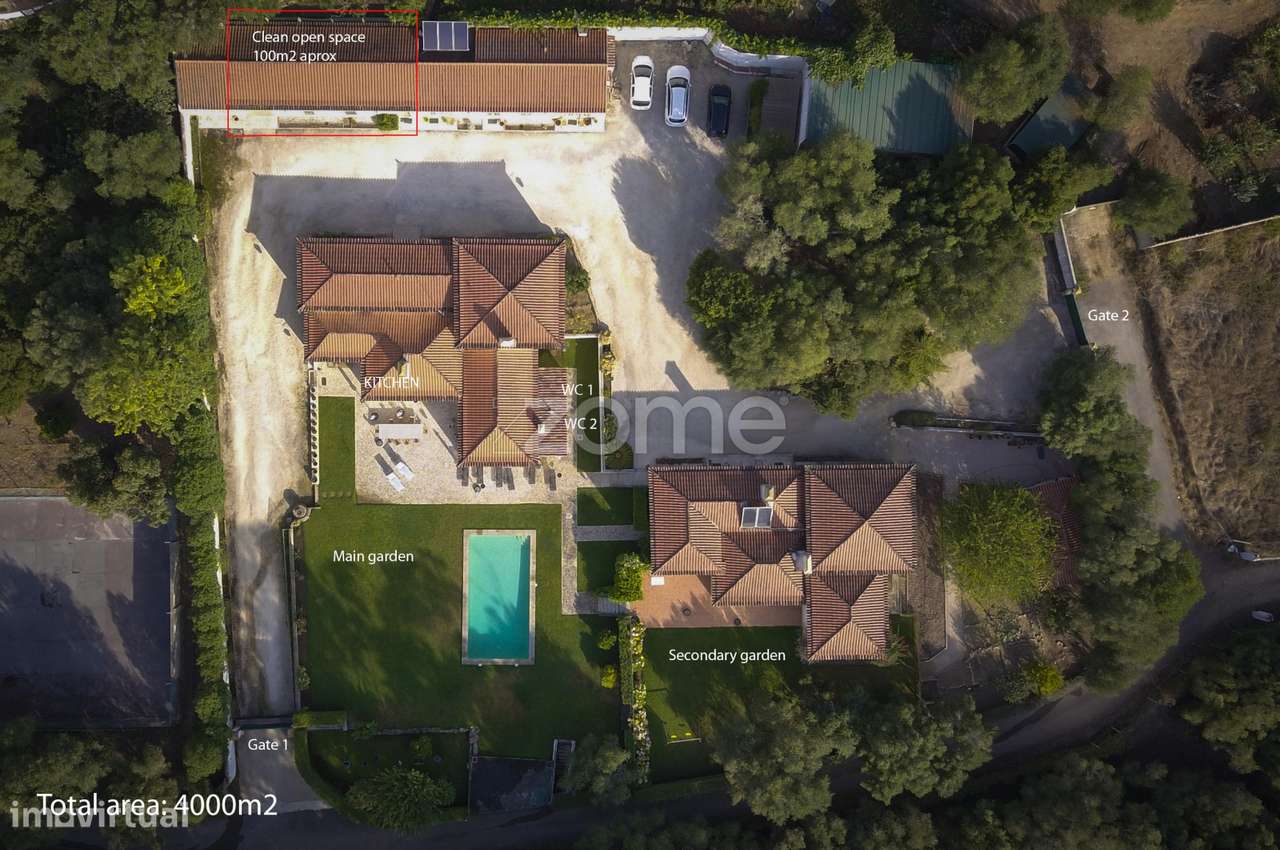 Quinta em Sintra com duas Moradias e Piscina - Grande imagem: 3/60