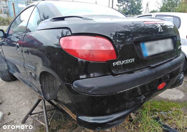 DESKA ROZDZIELCZA KONSOLA PEUGEOT 206 CC SKÓRA 3D - 4