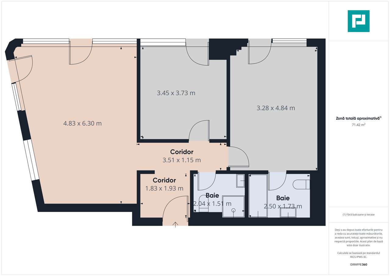 Apartament 3 camere cu gradina in zona Gara de Nord - Imagine principală: 5/18