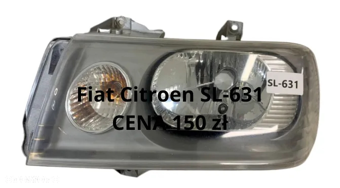 Tania Wysyłka 10 zł . Lampa Lewa Fiat Scudo Lift Peugeot Expert Citroen Jumpy 04-07 9406208288 - 2