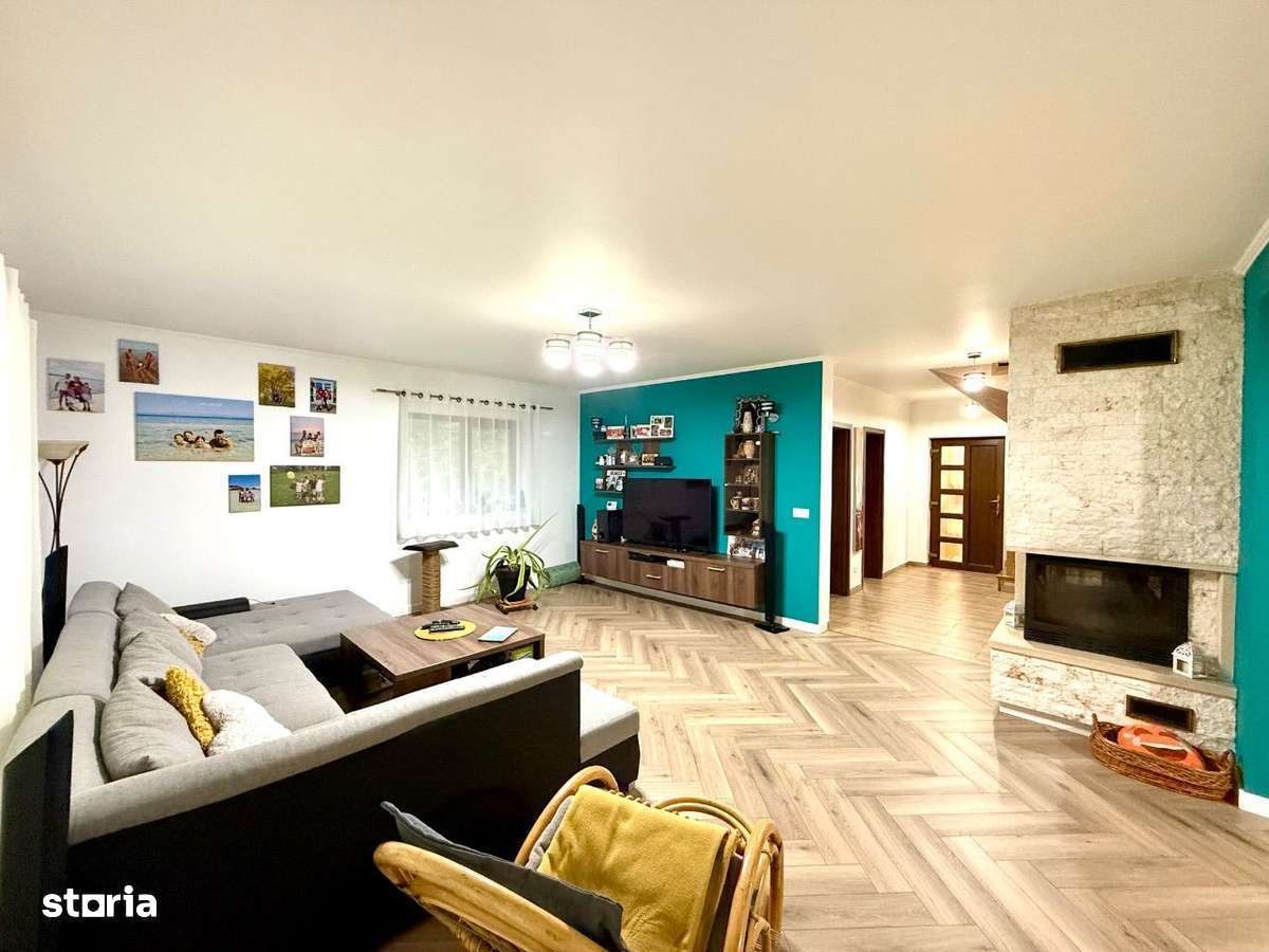 Casă modernă 200 mp utili P+M cu 16 ari teren mobilată, utilată Panic - Imagine principală: 2/20