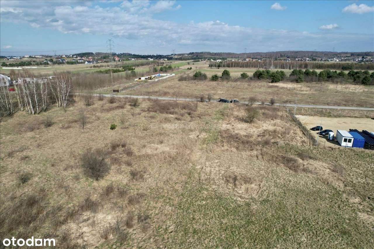 Działka o pow. 4446 m2  w Wojkowicach Kościelnych - Pełny obrazek: 4/6