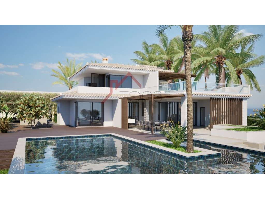 Moradia de Luxo T4 com Vista Mar em Porto de Mós, Lagos