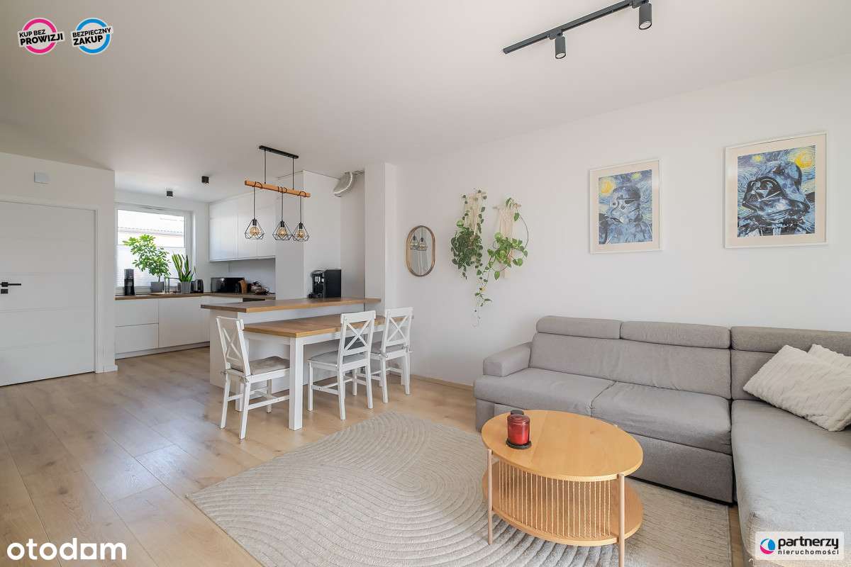 90 m² komfortu pod Gdańskiem | ogród | poddasze |