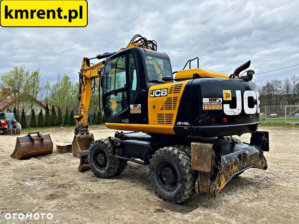 JCB JS 145 W+ KOPARKA KOŁOWA 2016R. | CAT LIEBHERR 313 312 314 - 8