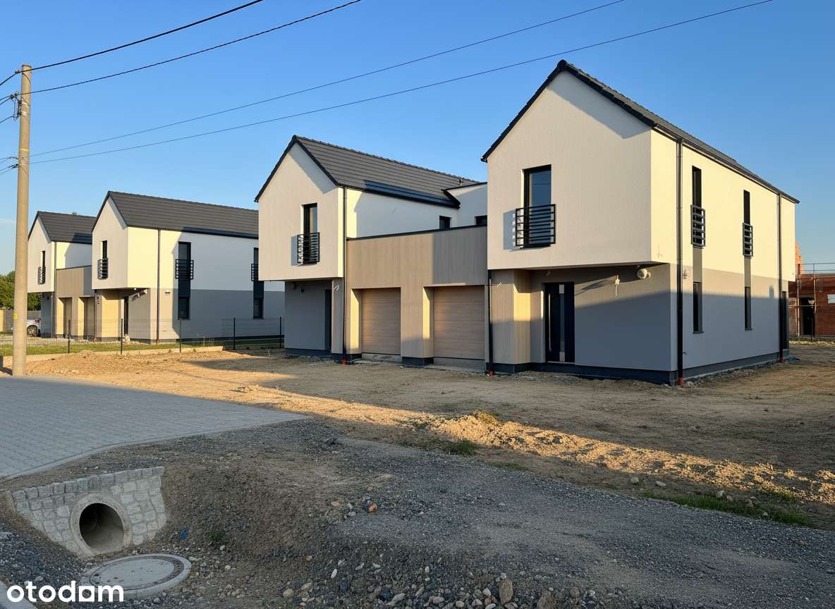 Dom bliźniak premium 146 m² | garaż | Opole – Czarnowąsy