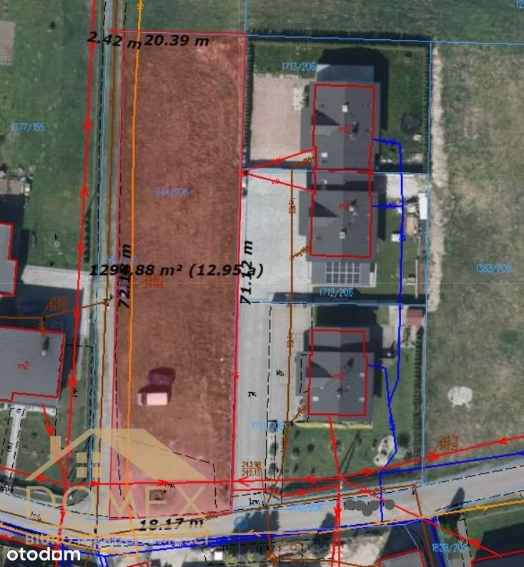 Działka pod zabudowę jednorodzinną - płaska-3