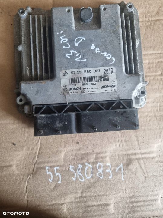 Komputer sterownik Opel Corsa D 55580831 - 1