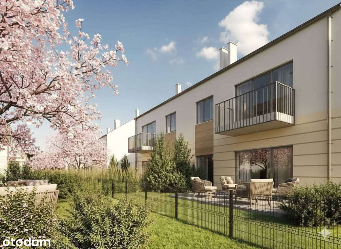 Komfortowe/DUŻE(dwa poziomy: 72m²+56 m²)+OGRÓD+BALKON+m. park.+ROLETY