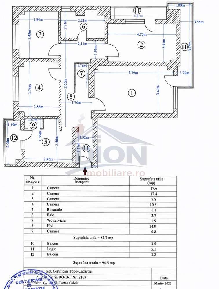 APARTAMENT 4 CAM, OBREGIA