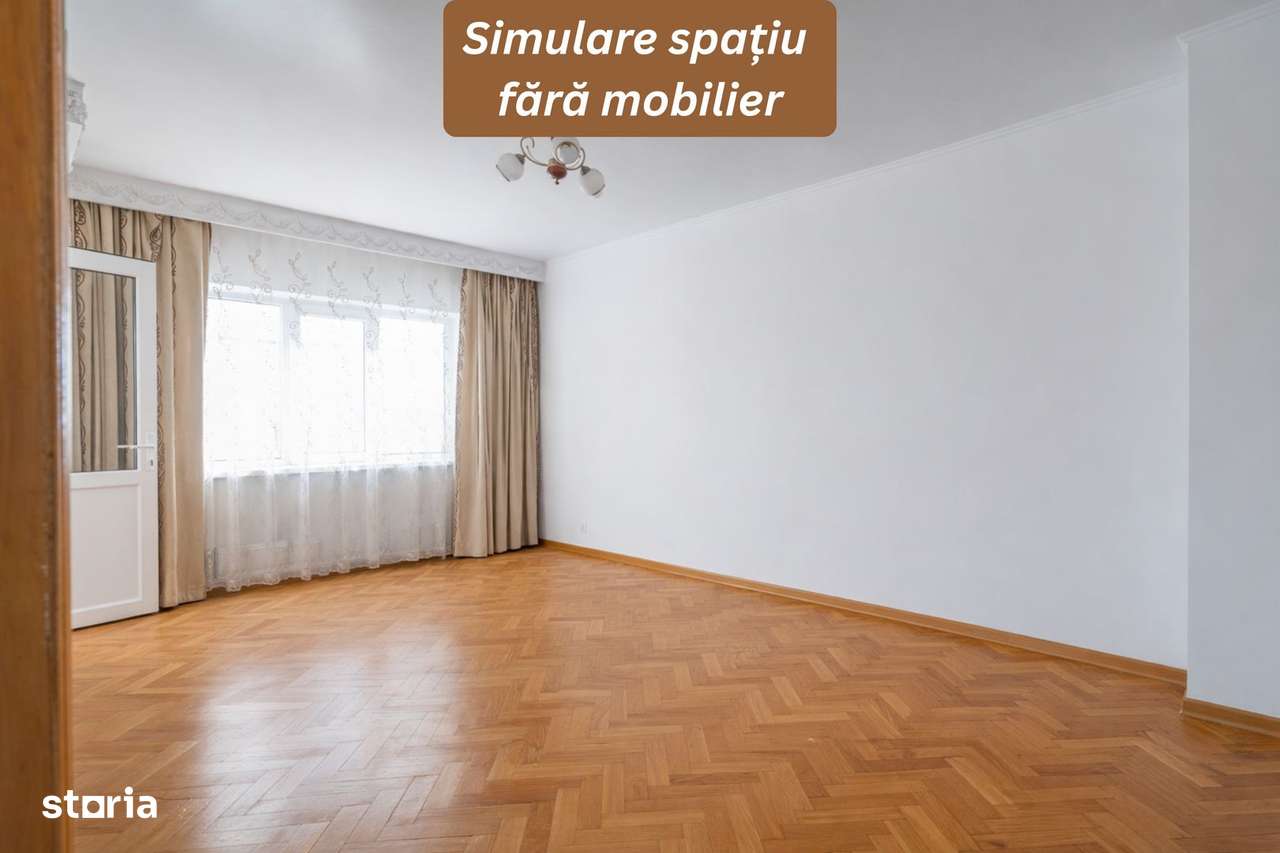 Inel 2 – Dezrobirii – 3 camere decomandate, 2 băi, etaj 3/4, bloc 1987-0