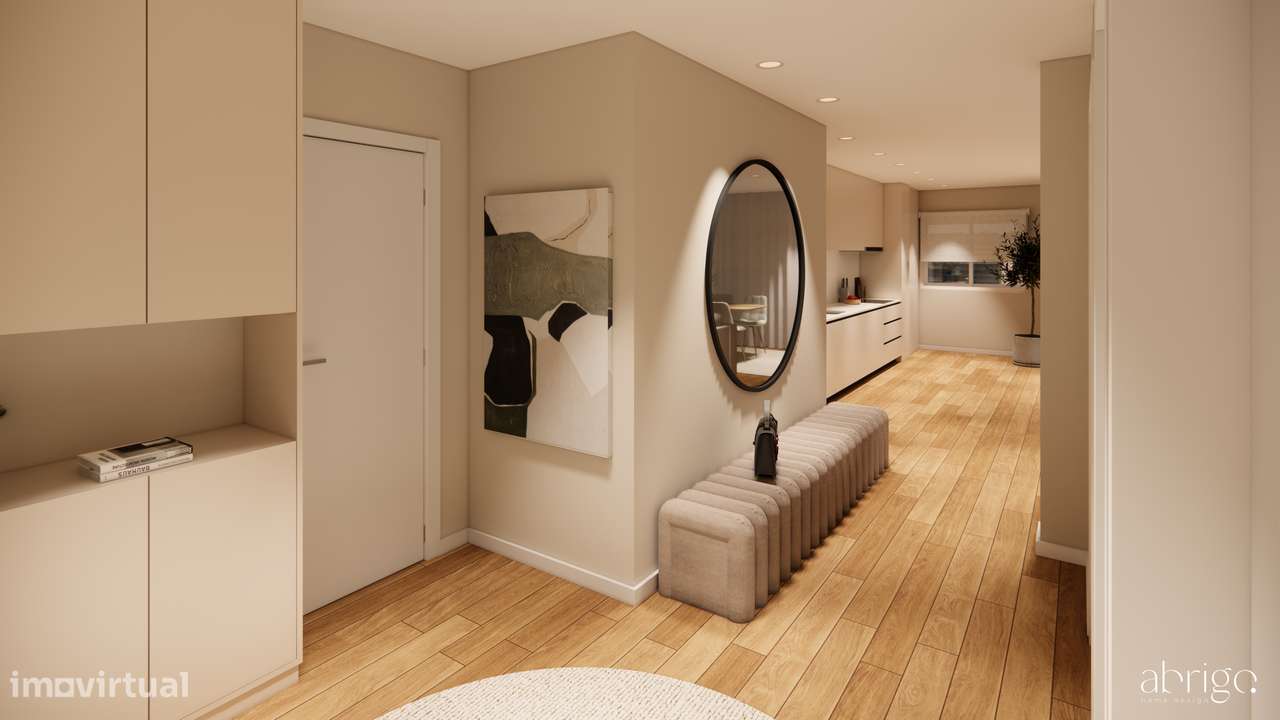 Apartamento T2 com varanda e garagem - Grande imagem: 5/10