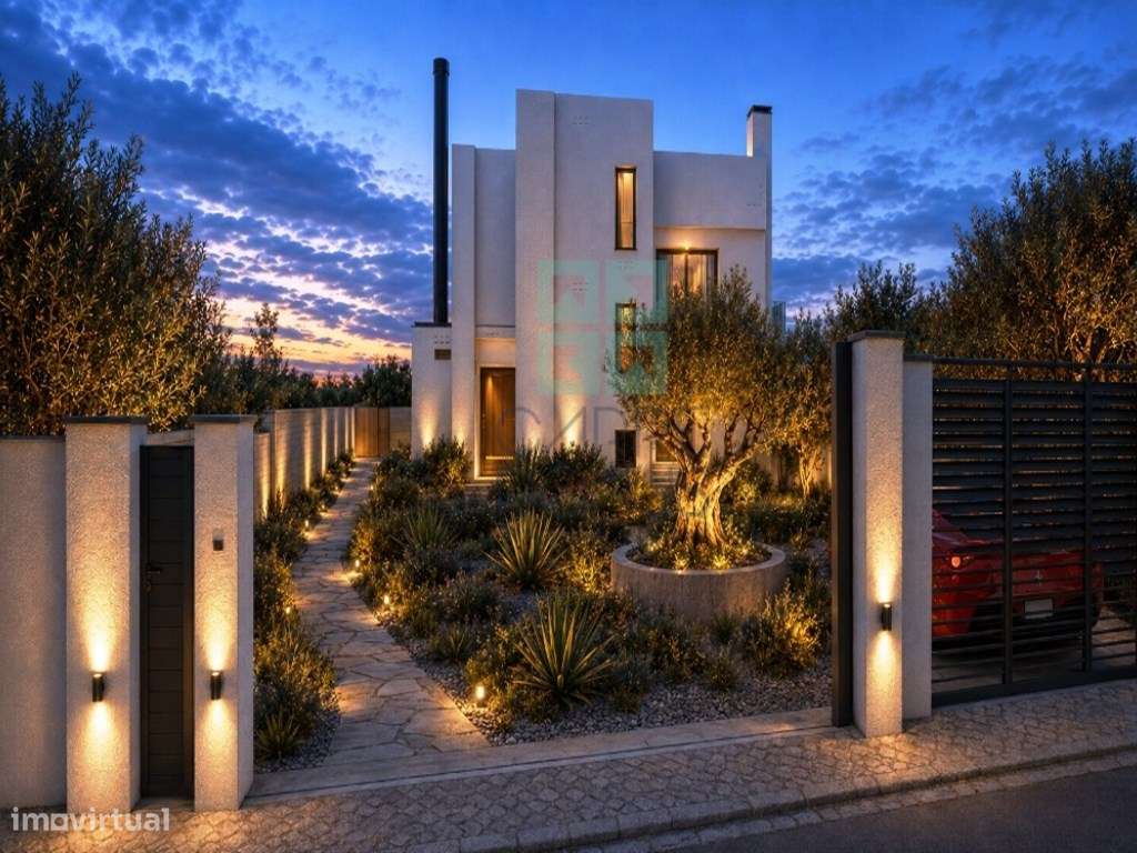 Lote com projeto aprovado, piscina e vistas de mar, centro de Tavir...-0