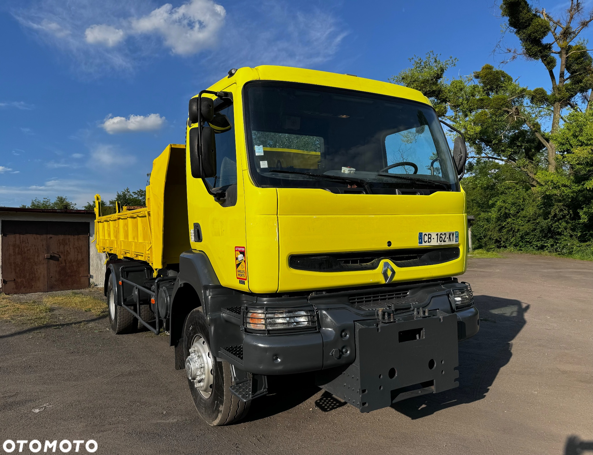 Renault Kerax 4x4 340 DCi Wywrotka 3 str Wywrot Kiper Specjalny Czołownica - 10