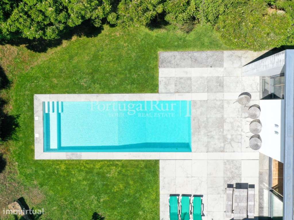 Moradia contemporânea com vista mar na Serra da Pescaria - Nazaré - Grande imagem: 5/31