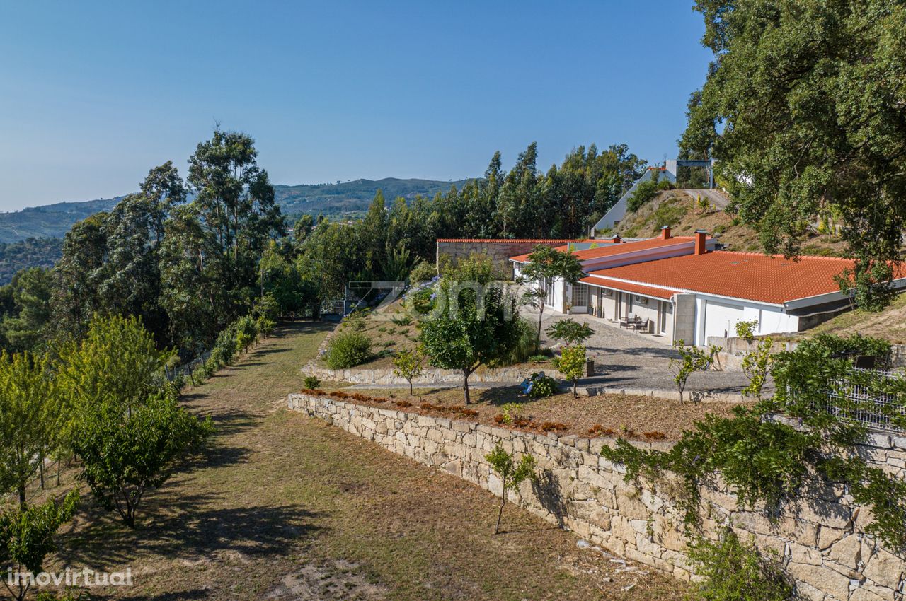 Quinta da Feitoria - 37.000 m2 de terreno - 3 suites - Cinfães