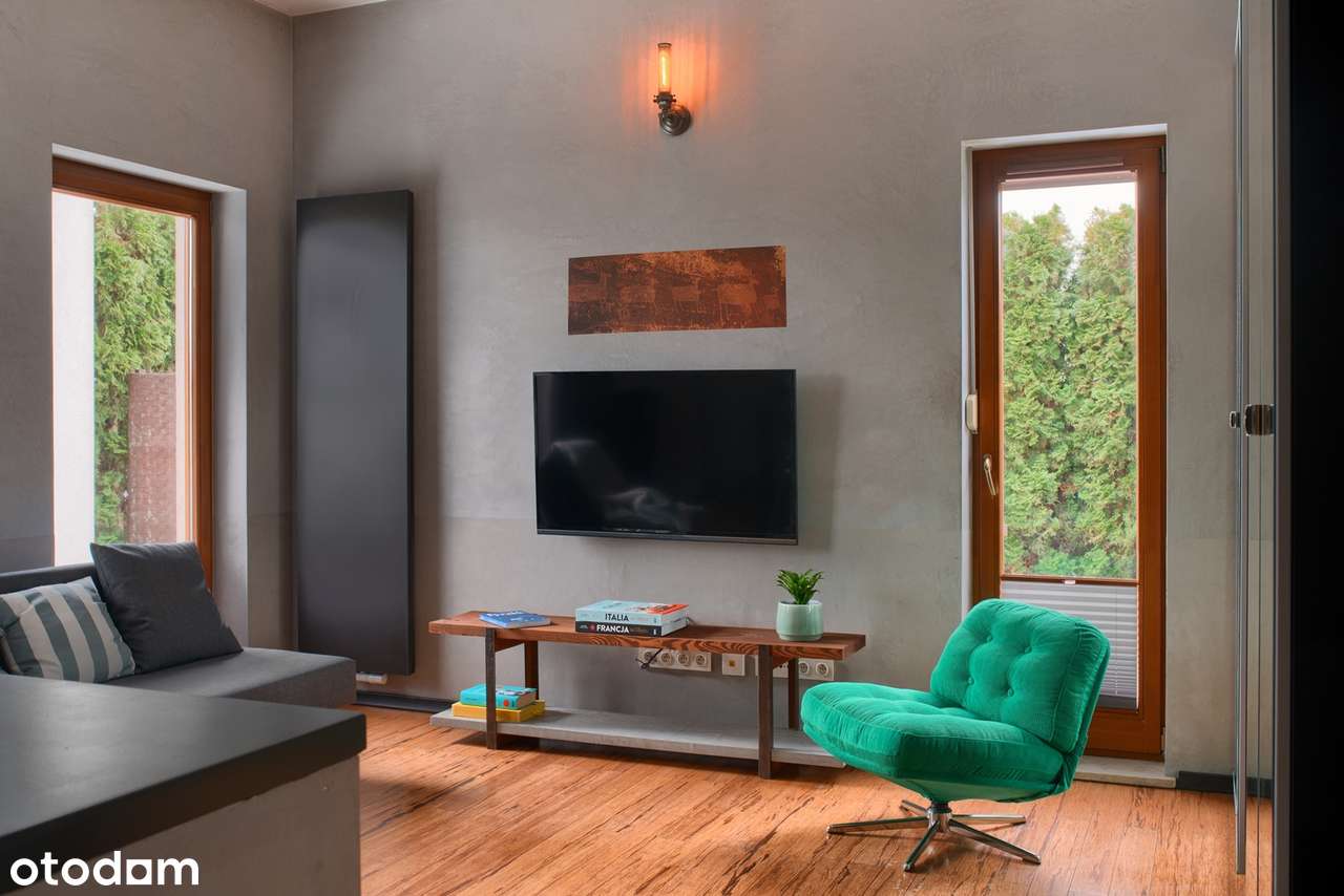 Loftowe Studio z ogródkiem i miejscem postojowym | Park tuż obok - Pełny obrazek: 5/20