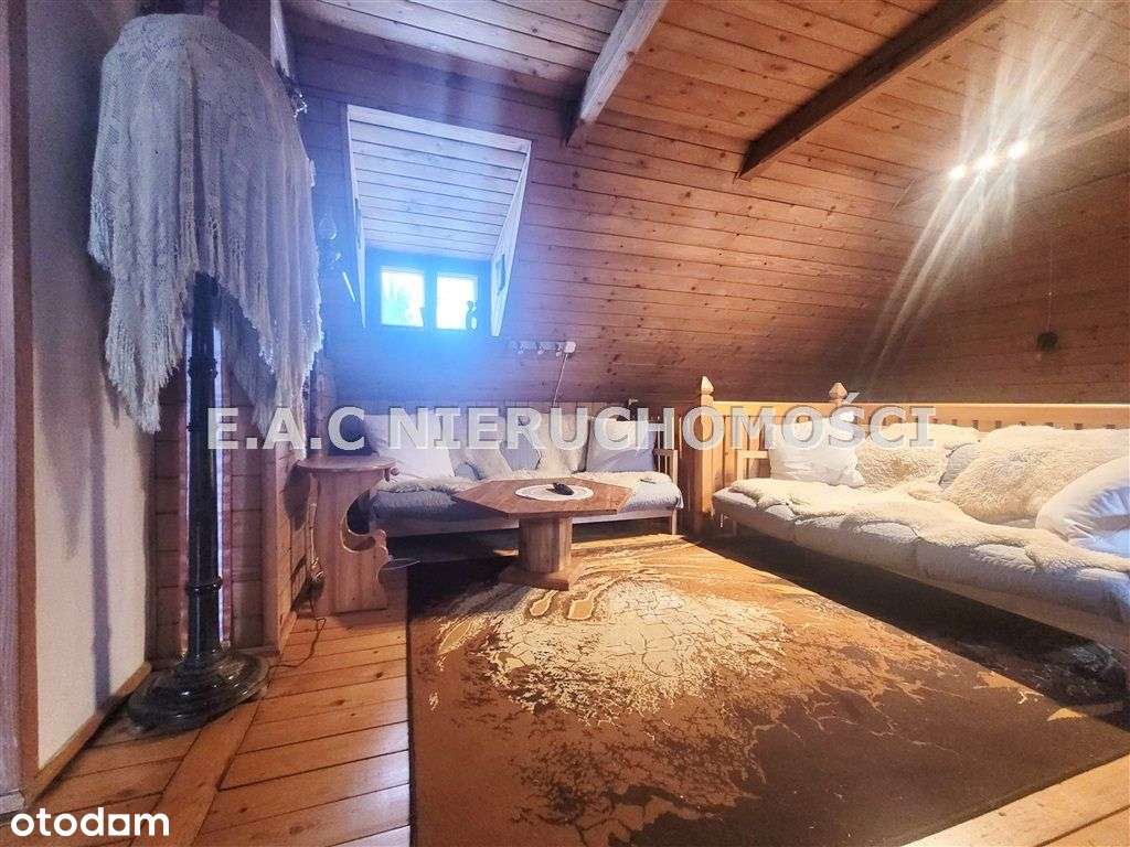 Drewniany domz bali z duszą * Gmina Raba Wyżna-18