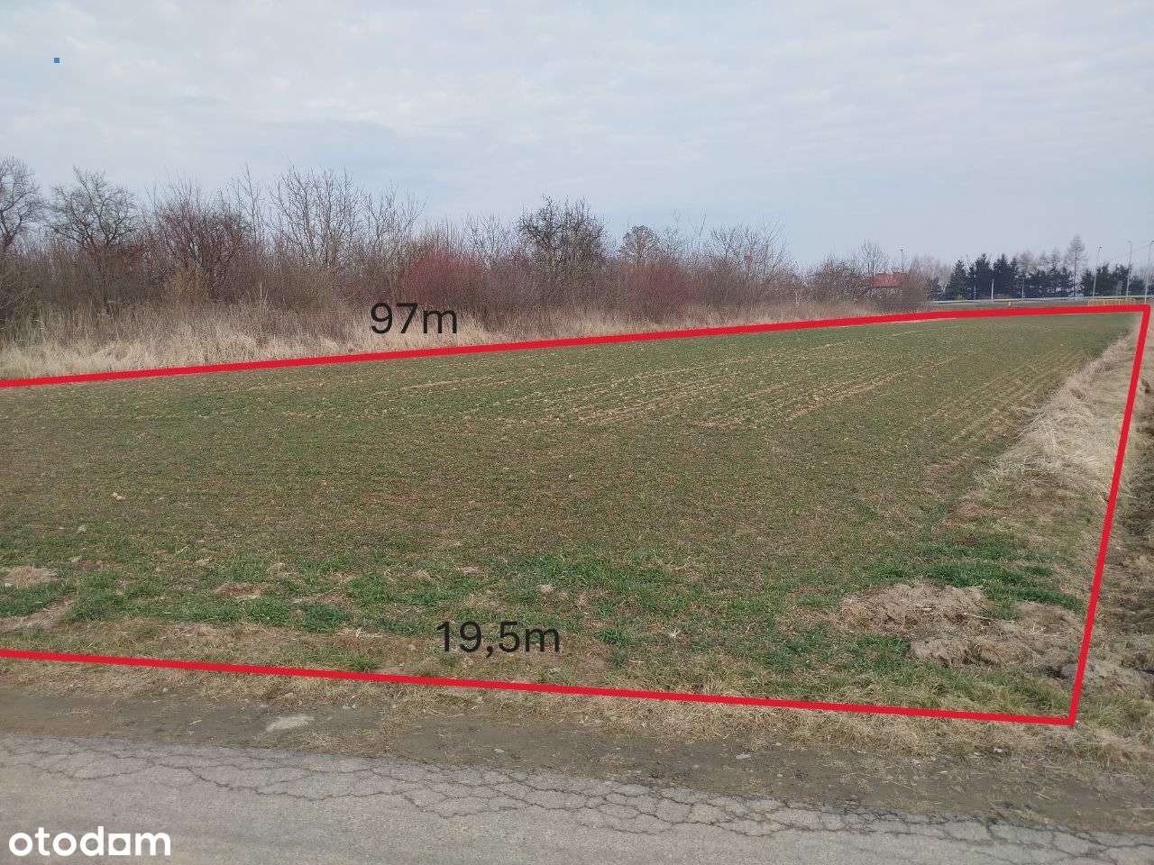 Działka z warunkami zabudowy 1887m2 ul. Wąwozy - Pełny obrazek: 3/9