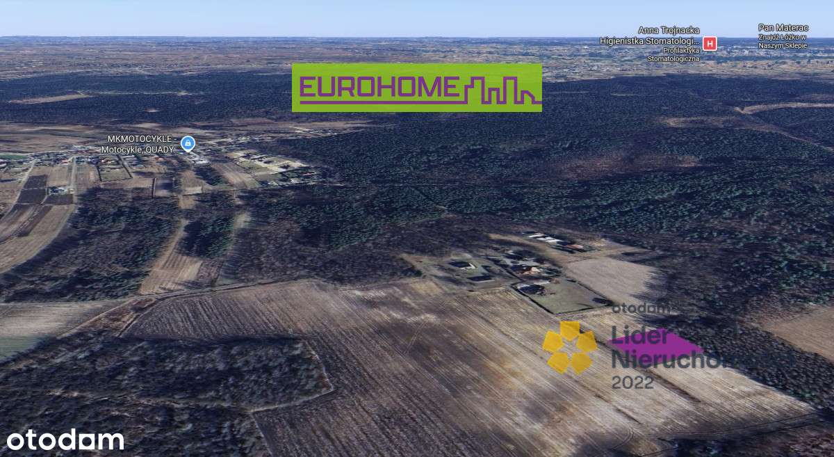 Działka budowlana | 23 ar | WZ | Podborze - Pełny obrazek: 2/8