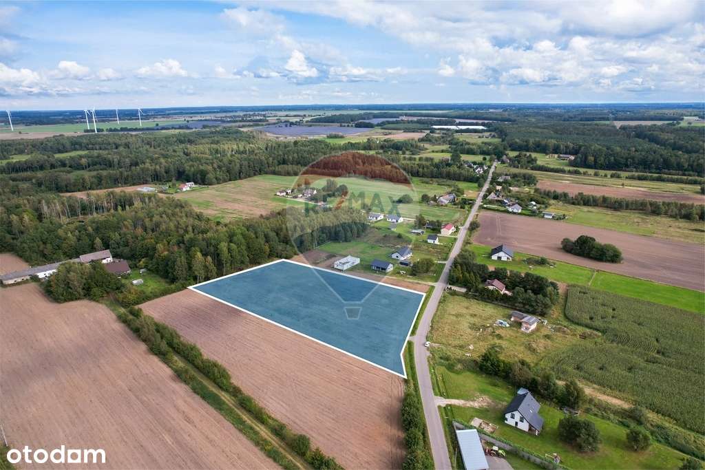 Działka siedliskowa przy lesie 1,1 ha – Wrześnica-9