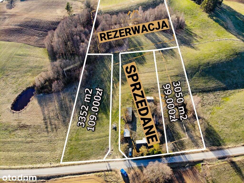 Dwie działki, świetny dojazd - Pełny obrazek: 2/15