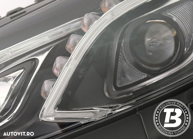 Faruri LED compatibile cu Mercedes E Class W212 Facelift - 12