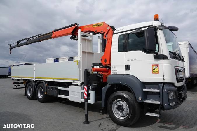 MAN TGS 33.360 / CUTIE 7,7m + HDS PALFINGER PK 20001 13m / MANUAL / EURO 6 - 7