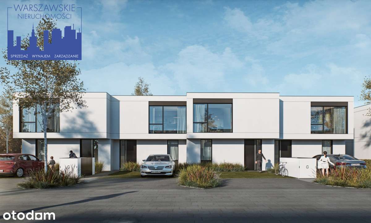 Nowoczesny Dom w Wawrze, 4 pokoje, ogród-1