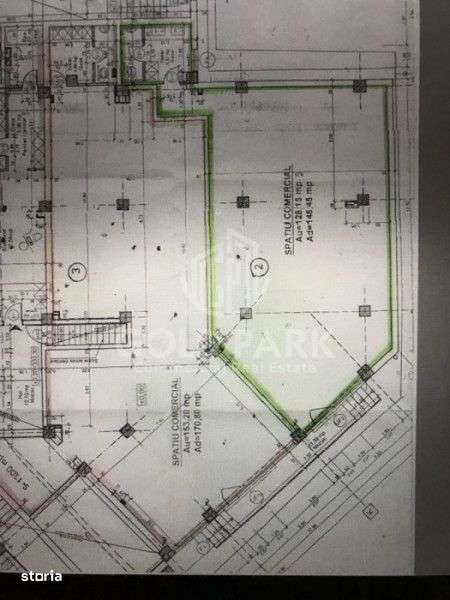 Spatiu Comercial/ SHOWROOM -166 mp -Vitrina la strada-Zona cu Trafic - Imagine principală: 2/5