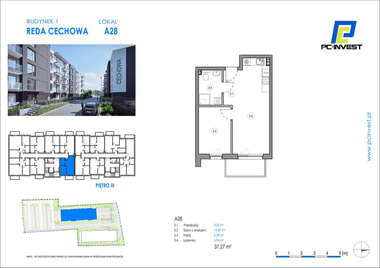 STANDARD PREMIUM - PROMOCJA - 2 POKOJE - DEWELOPER - Pełny obrazek: 2/6