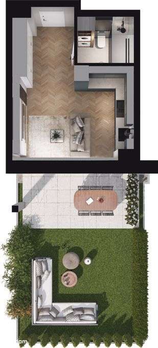 Ville Garden | mieszkanie 1-pok. | B.02 - Pełny obrazek: 4/10