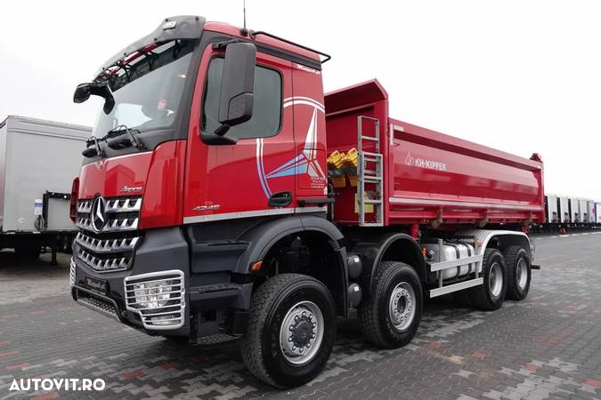 Mercedes-Benz AROCS 4245 / 8X6 / DUMP TRUCK 2 STR / KH-KIPPER / BORDMATIC / 2019 - 13