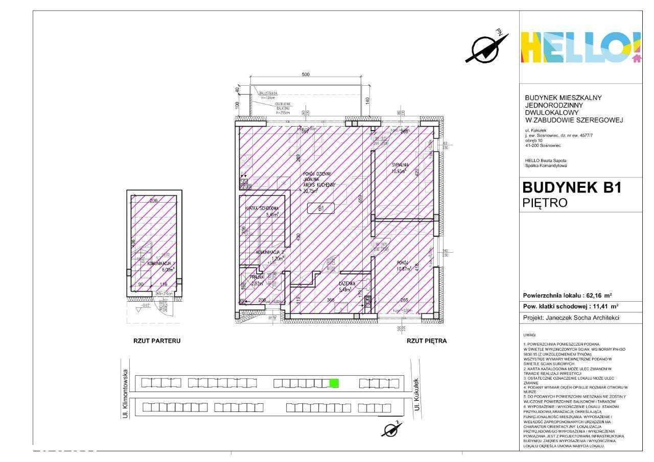 Hello Kukułki | apartament 3-pok. | B1_1 - Pełny obrazek: 2/7