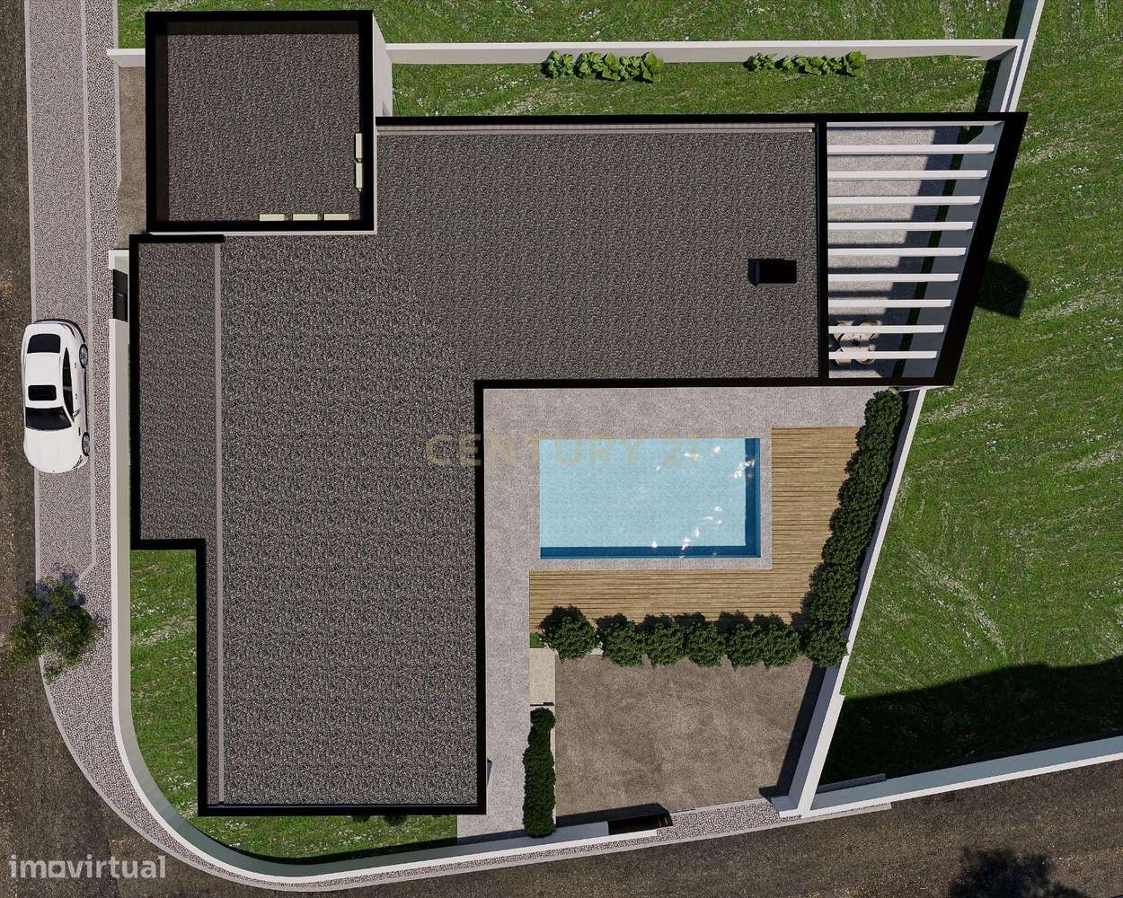 Luxuosa Moradia T4 em Construção com Vista Panorâmica na Foz do Arelho - Grande imagem: 4/15