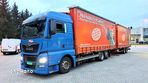 MAN TGX 26.440 E6 XLX / Zestaw tandem 120m³/ Wecon/ S.A.F/ Jumbo / Przestrzenny/ Firanka / Sprowadzony ! - 3