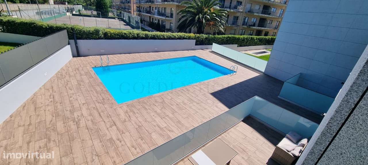 T1 para Arrendar na Madalena | Condomínio com Piscina e Garagem - Grande imagem: 4/23