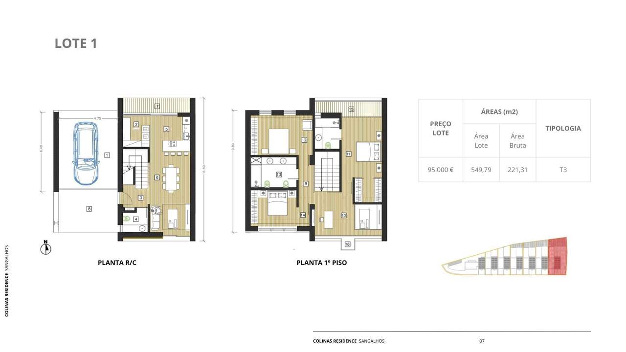 Terreno urbano para venda em Sangalhos, Anadia - Grande imagem: 4/11
