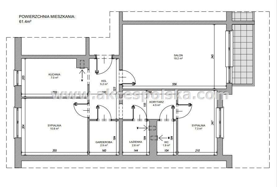 Park Szczęśliwicki, 3 pokoje, ciche, dwustronne-2