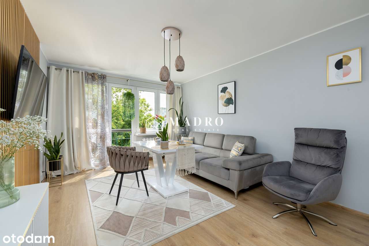 2 duże pokoje z oddzielną, widną kuchnią | Pełne wyposażenie-3