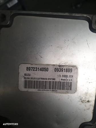 Calculator ECU cod: 8972314050 pentru Opel Astra G 1.7 DTI din 2003 - 1