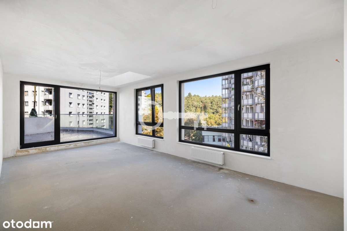 Wysokie piętro | Taras 23 m2 | Las-2