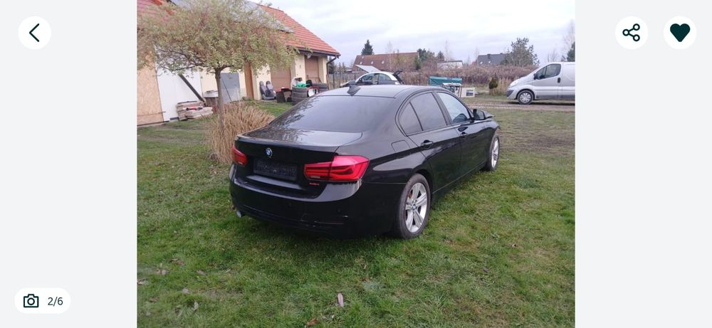 BMW 3 Series F30/F31 316d 2015